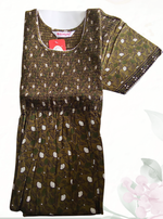Soft Cotton Stretchable Smocking Nighties for New Arrivals | Daily Comforts & Light Weighted Elastic Nighties| Smocking Nightgown for Trendy Women's (SCT)