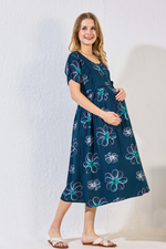 New Arrivals 4-IN-ONE MAXI Mom's Feeding & Casual Wear | Stylish Maxi Style | Invisible Feeding Zipper | Perfect Pre & Post Pregnancy Wear (FIO-MXI)