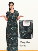 New Regular Fit Cotton Printed Nighties