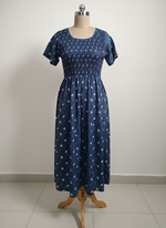 Soft Cotton Stretchable Smocking Nighties for New Arrivals | Daily Comforts & Light Weighted Elastic Nighties| Smocking Nightgown for Trendy Women's (SCT)