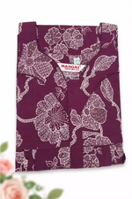 MANGAI Premium Cotton Printed Pleated Model Half Sleeve 4XL Size Nighties - Fancy Neck | With Side Pocket |Shrinkage Free Nighties | Trendy Collection's for Stylish Women's (4PZ)