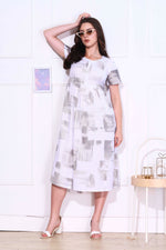 Rayon MAXI FROCK Model Nighties | Round Neck & Side Pocket | Pleated Frock MAXI Style | Trendy Collection's for Stylish Women & Teenage Girl (FRH)