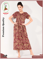 Alpine KURTHI Style Nighties| FancySleeve | Zipless Model | Updated Collection's for Stylish Women AK (H/S)