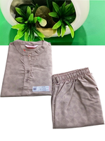 New MANGAI Stylish Cotton Night Suits for all Stylish Women's | Long Sleeve with Size Pocket Beautiful all Over Printed Elastic Waist Top & Bottom Cord Set your Perfect Nightwear Companion (MCNS)