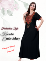 Premium Embroidery Nighties Online