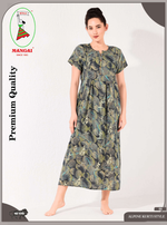 Alpine KURTHI Style Nighties| FancySleeve | Zipless Model | Updated Collection's for Stylish Women AK (H/S)