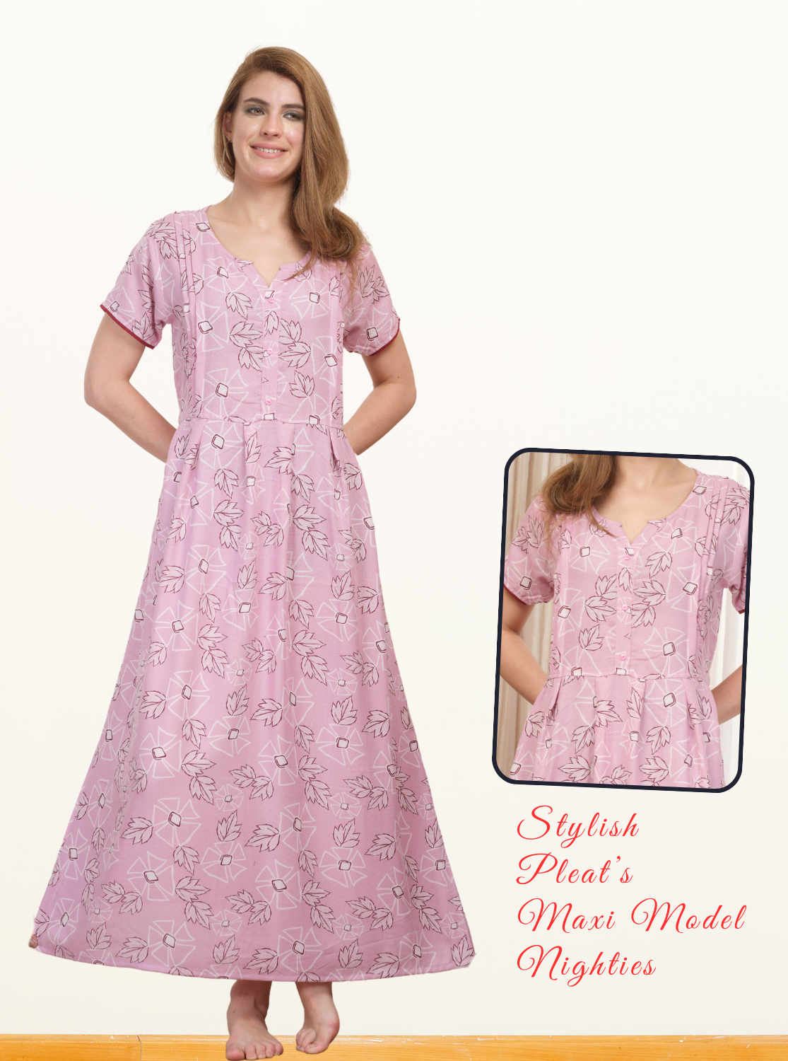 Alpine Maxi Model Nighties