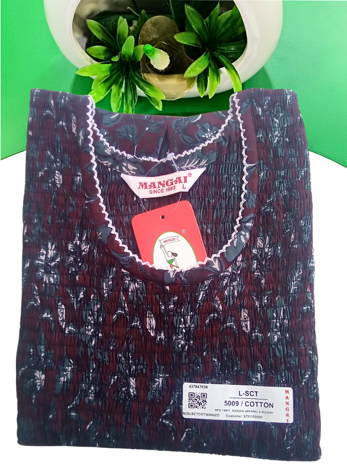 Soft Cotton Stretchable Smoking Nighties for New Arrivals | Daily Comforts & Light Weighted Elastic Nighties | Pleated Style | Casual Daily wear Nightwear for Trendy Women's (SCT)