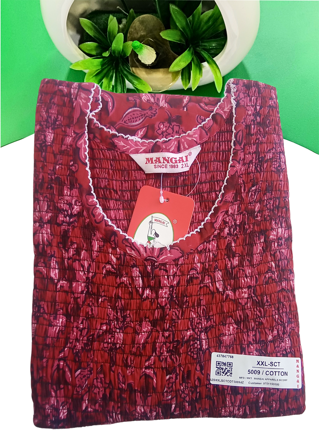 Soft Cotton Stretchable Smoking Nighties for New Arrivals | Daily Comforts & Light Weighted Elastic Nighties | Pleated Style | Casual Daily wear Nightwear for Trendy Women's (SCT)