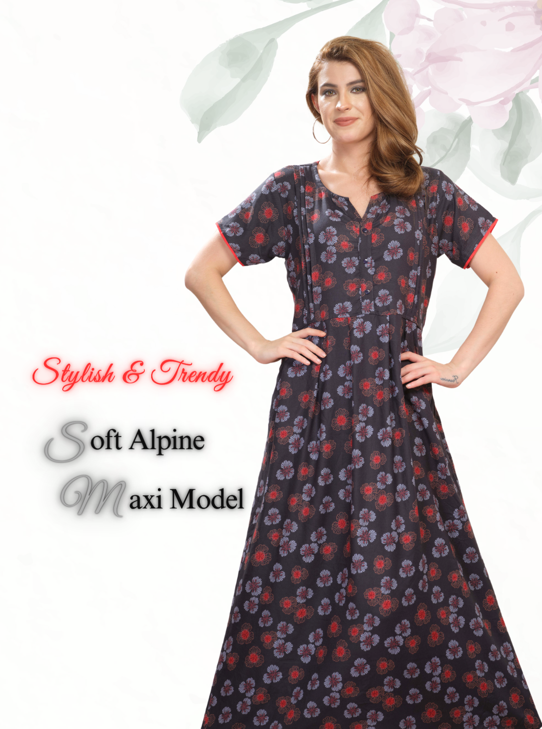 Maxi Model Nightwear