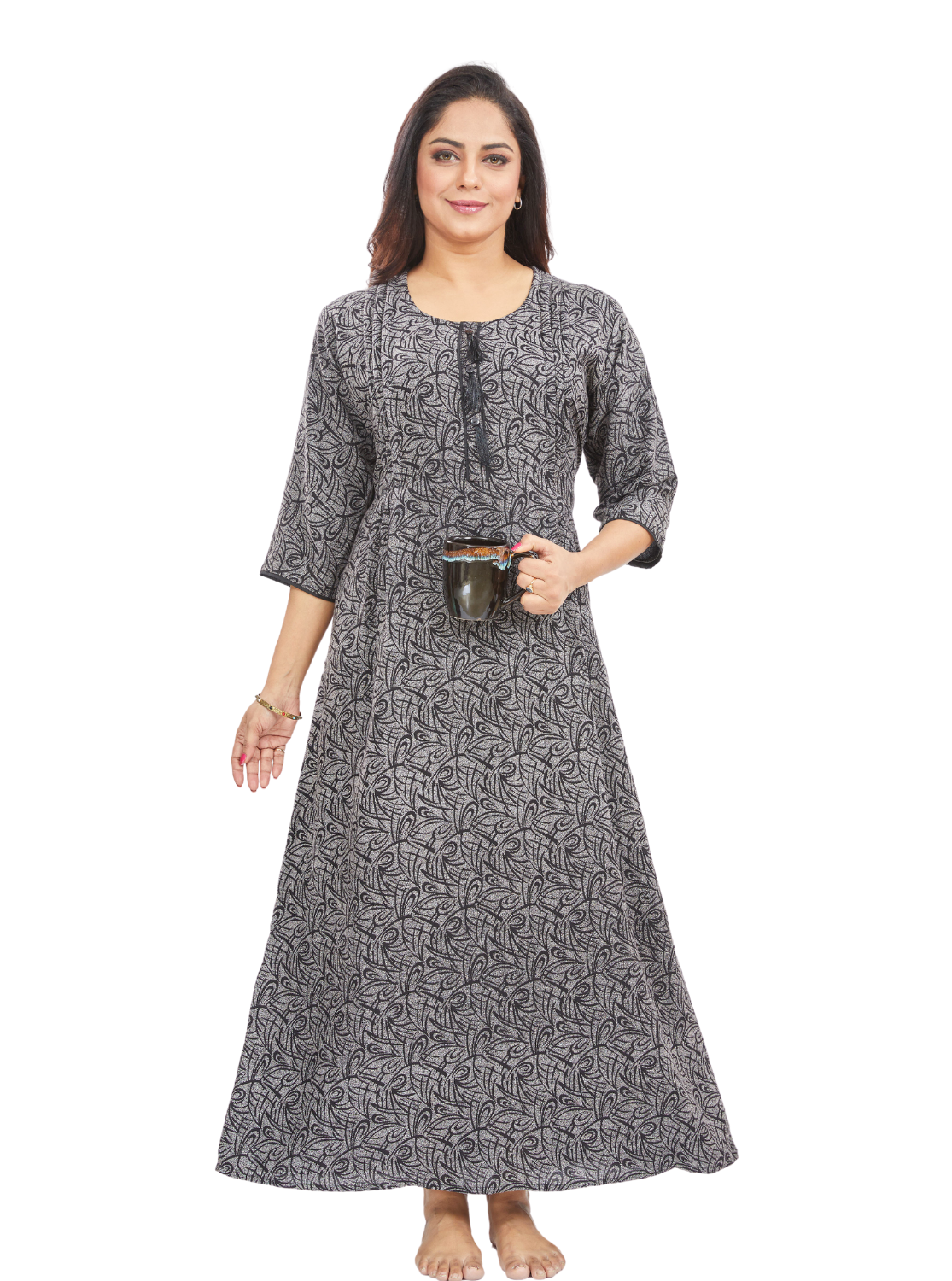 MANGAI New Arrival Premium Alpine KURTI Style | Beautiful Stylish KURTI Model | Side Pocket | Perfect Nightwear Collection's for Trendy Women's