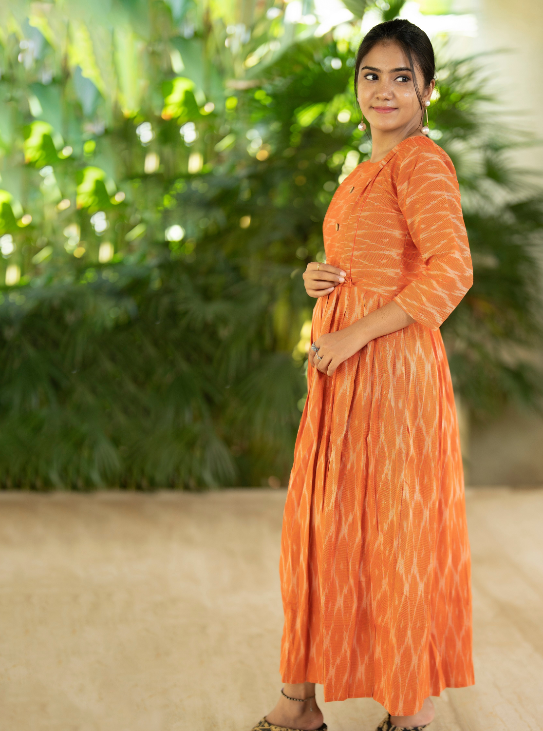 Blossom Comfort Maternity & Feeding Kurti – Nevisha Style