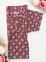 MANGAI Premium Cotton Printed Pleated Model 3XL Size Trendy Collection's Stylish Nighties(3PZ)