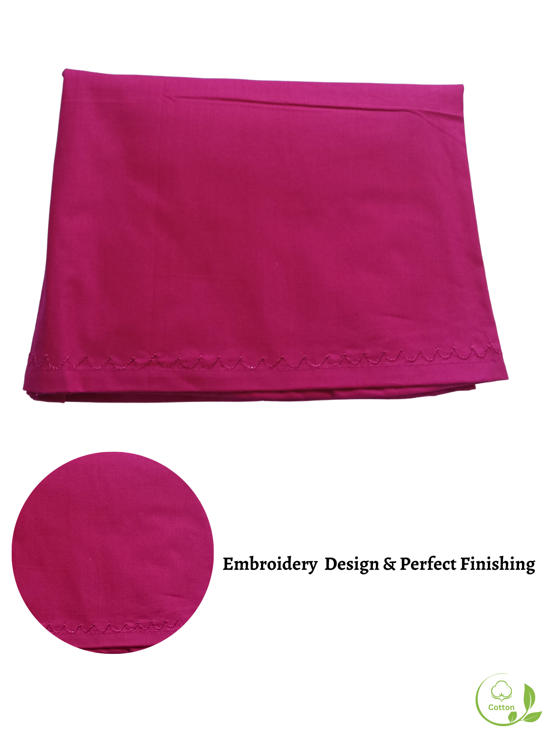 MANGAI Premium Superior Cotton Petticoats - 8 Part Embroidery Design