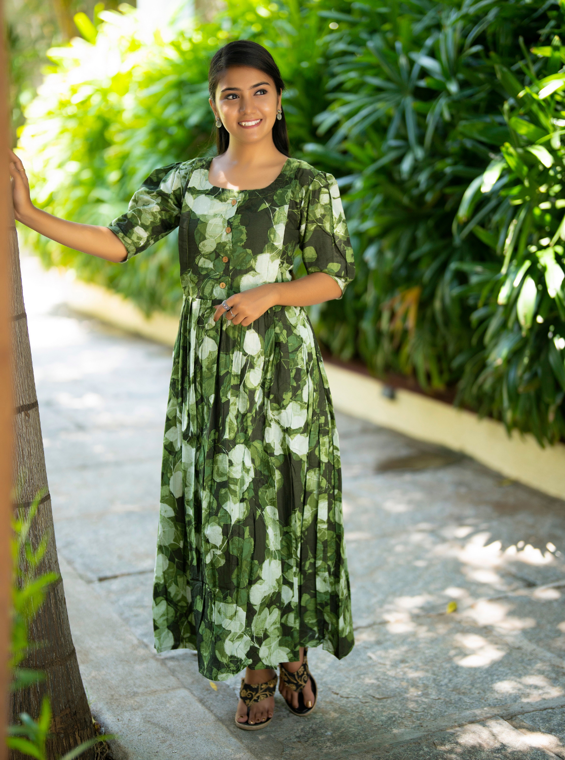 Updated Collection New MANGAI Premium Cotton Printed MOM'S KURTI - Umbrella Cut Stylish Mom's Kurti for Stylish Mom's | Feeding | Maternity | Casual Wear MOM'S KURTI
