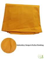 MANGAI Premium Superior Cotton Petticoats - 7 Part Embroidery Design | Matched Drawstring | Premium Quality (SPR-PC)