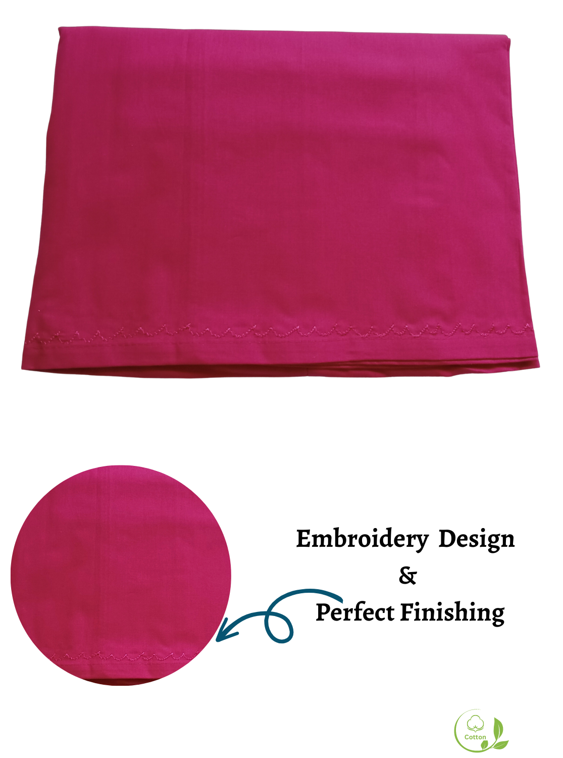 New Arrivals MANGAI Superior Cotton Petticoats - 7 Part Premium Embroidery Petticoats
