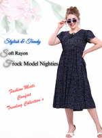 Length FROCK Model Nighties