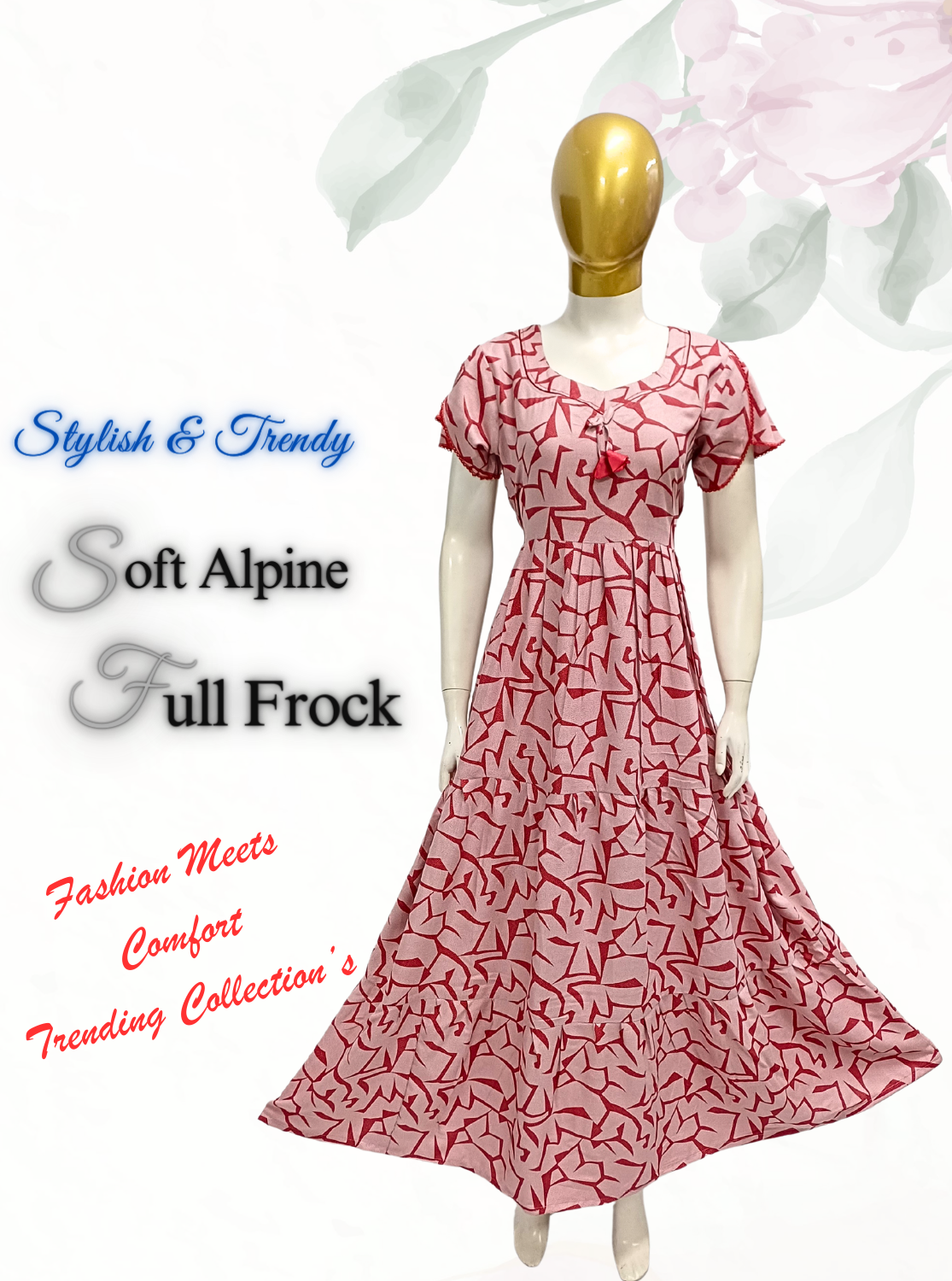 Alpine Full Frock Model Nighties Online