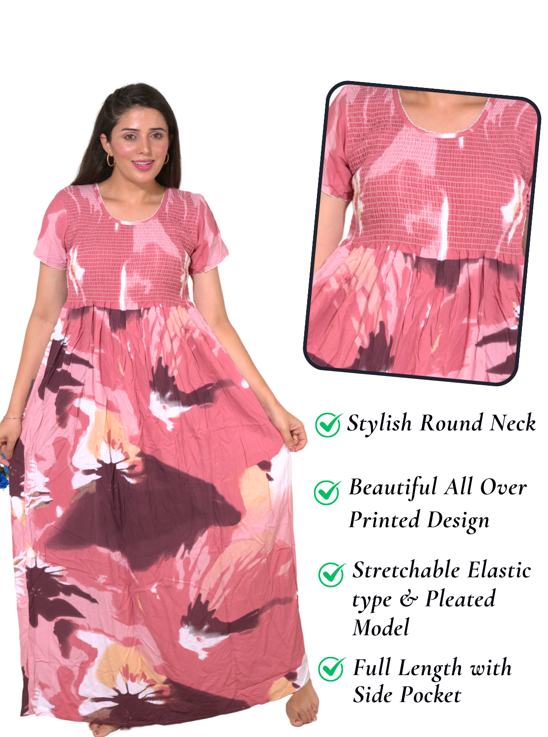 Stylish Nighty for Trendy Women