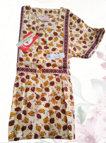 Cotton FROCK Model Casual Wear Nighties | Stylish Pleated Frock Style | Multipurpose Nighties | Pregnancy Wear | Pleated Model | Stylish Nighties for Stylish Women (PWC)