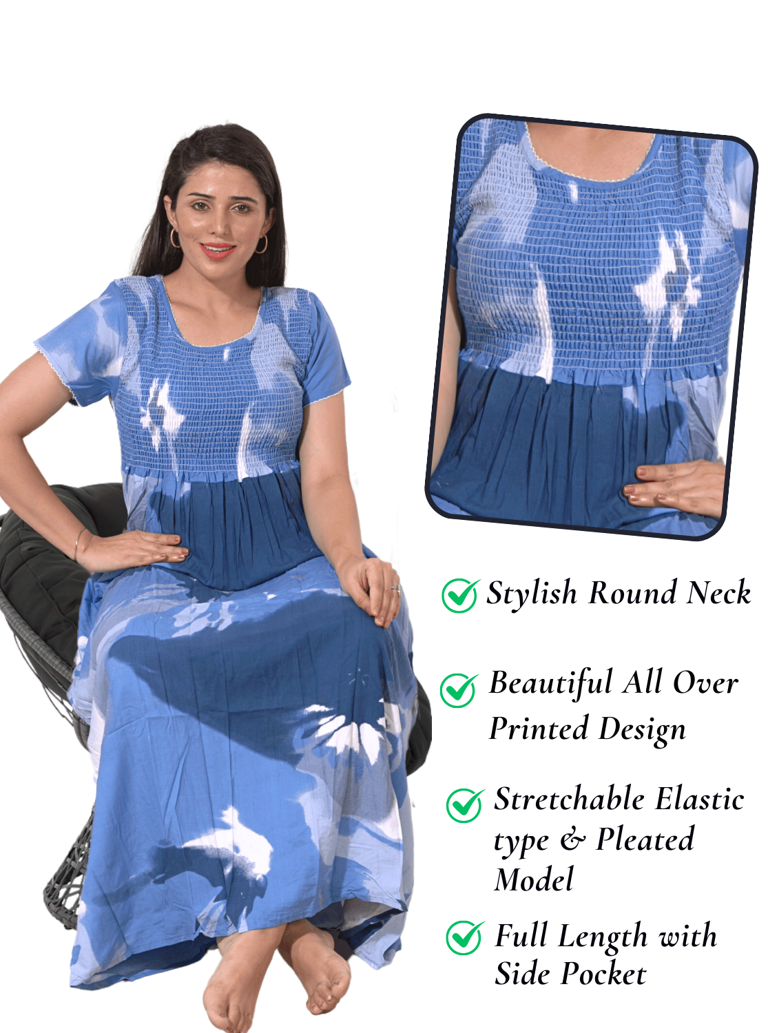 Stylish Nighty for Trendy Women