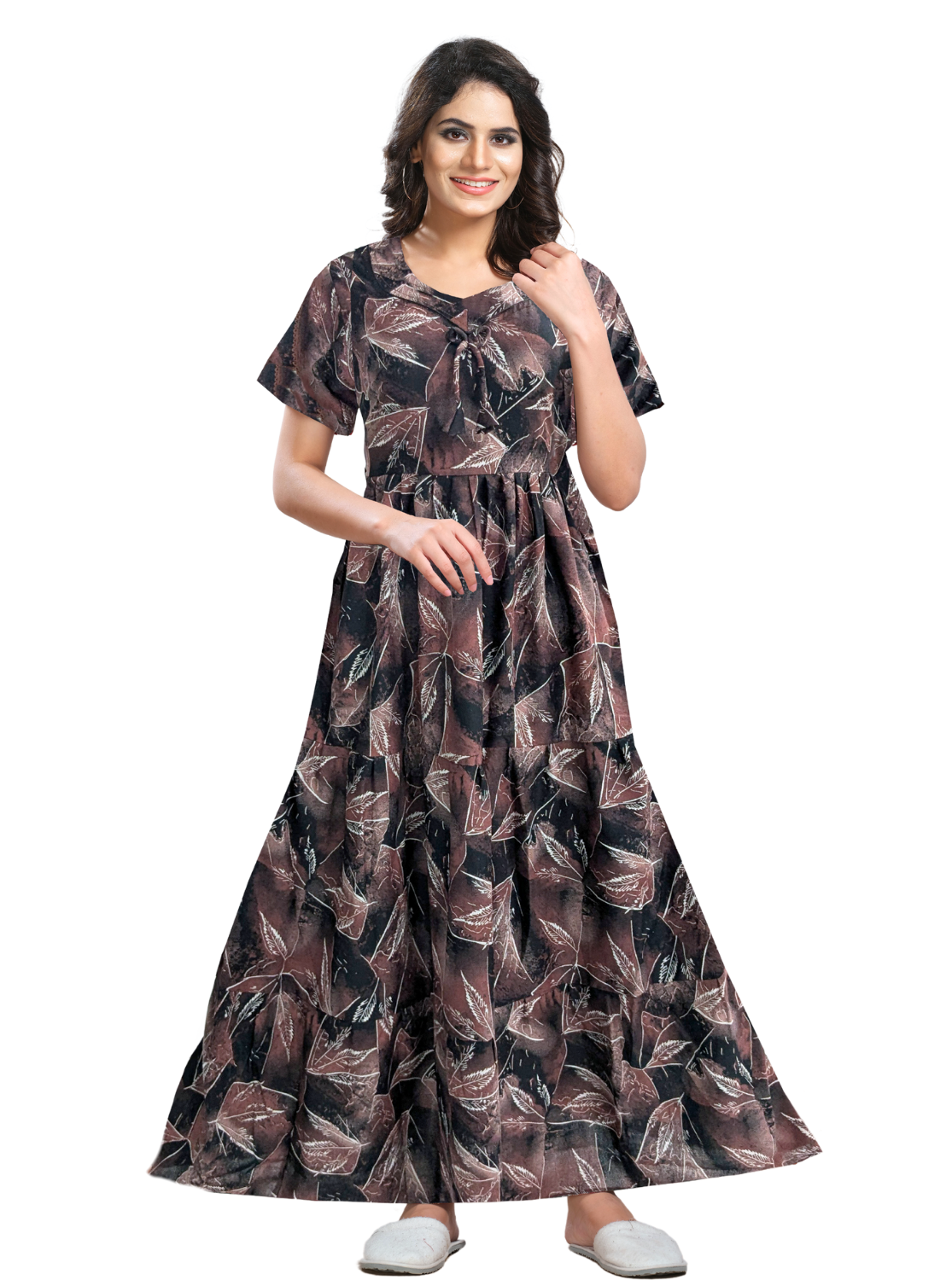 Alpine Full Frock Model Nighties Online Mangai Nighties