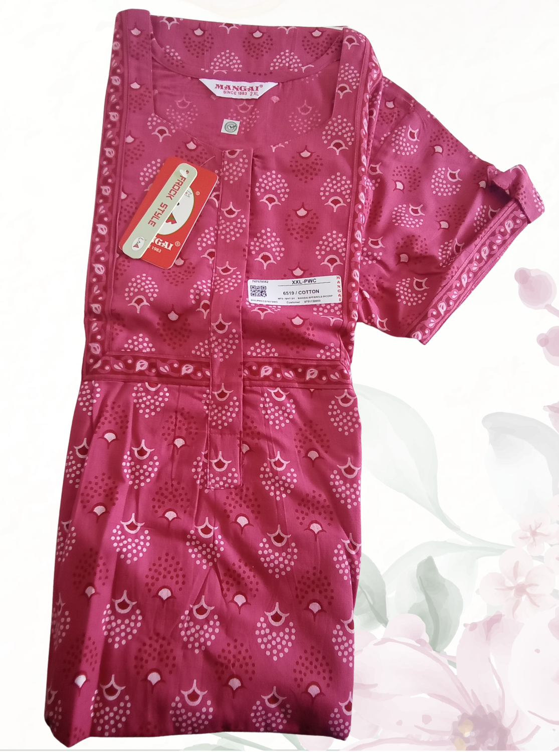 Cotton FROCK Model Casual Wear Nighties | Stylish Pleated Frock Style | Multipurpose Nighties | Pregnancy Wear | Pleated Model | Stylish Nighties for Stylish Women (PWC)