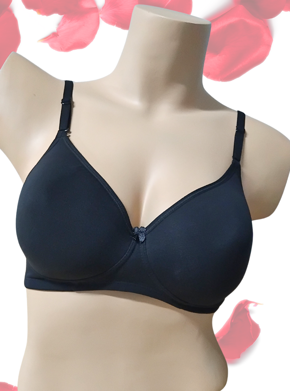 AUSM Willow - Padded Brassiere | Molded Cup for High Coverage | Soft Padded for Superior Comfort | Suitable for T-Shirt & Western Wear (WILLOW)