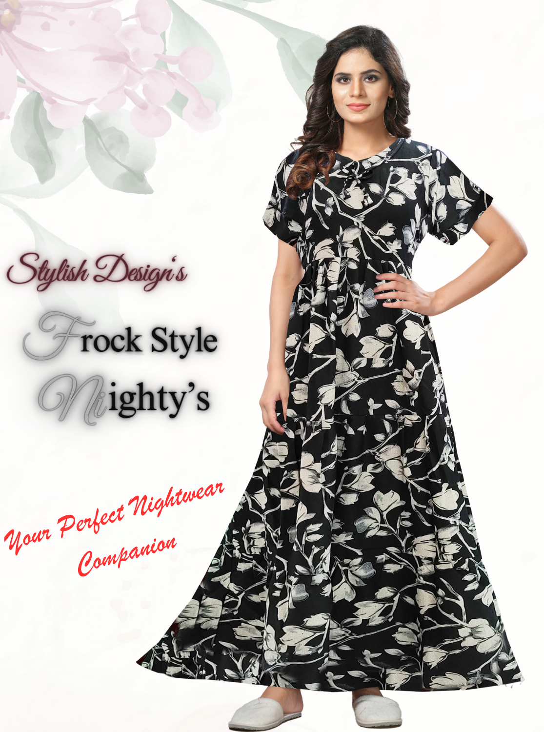 Buy Full Frock Model Nighties Online