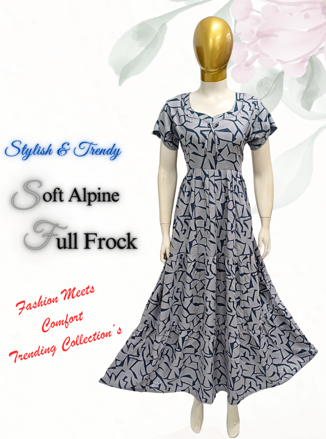 Alpine FULL FROCK Model Nighties