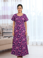 Cotton FROCK Model Casual Wear Nighties | Stylish Pleated Frock Style | Multipurpose Nighties | Pregnancy Wear | Pleated Model | Stylish Nighties for Stylish Women (PWC)