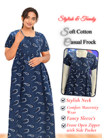 Stylish Pleated Frock Nighties