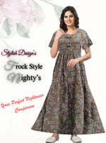 Buy Full Frock Model Nighties Online