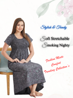 Elastic Type Smokey Nighties