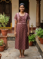 Cotton FROCK Model Casual Wear Nighties | Stylish Pleated Frock Style | Multipurpose Nighties | Pregnancy Wear | Pleated Model | Stylish Nighties for Stylish Women (PWC)