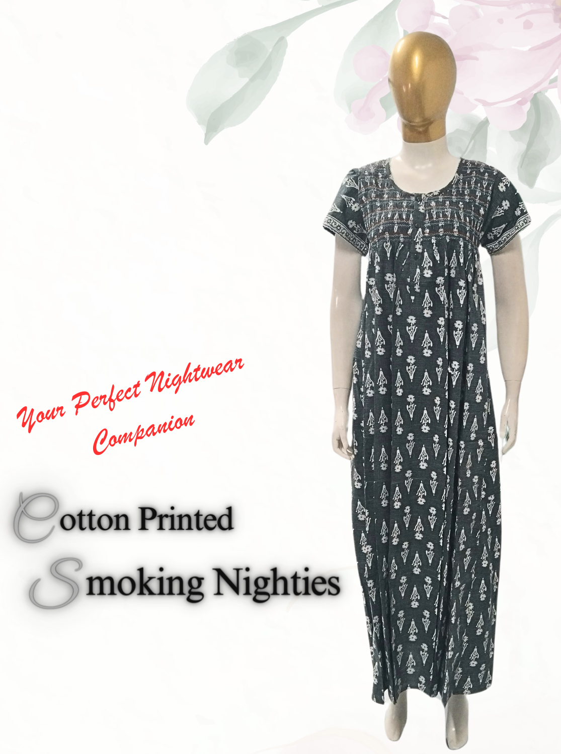 Cotton Smokey Nighties Online