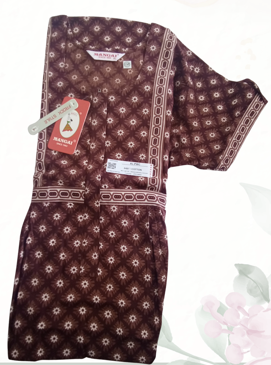 Cotton FROCK Model Casual Wear Nighties | Stylish Pleated Frock Style | Multipurpose Nighties | Pregnancy Wear | Pleated Model | Stylish Nighties for Stylish Women (PWC)