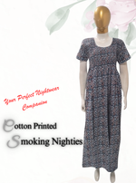 Premium Cotton Smokey Nighties Online