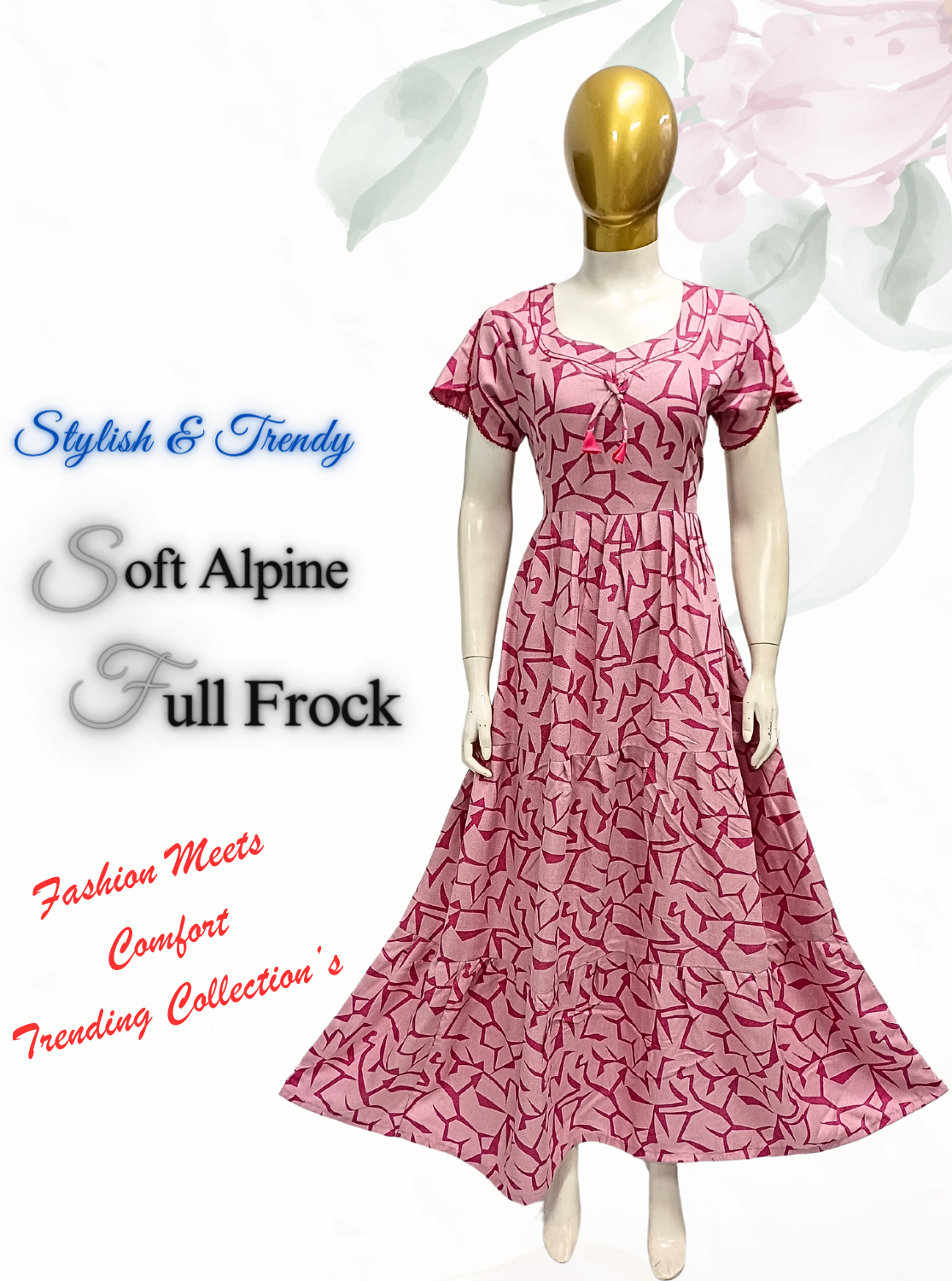 Alpine FULL FROCK Model Nighties Online