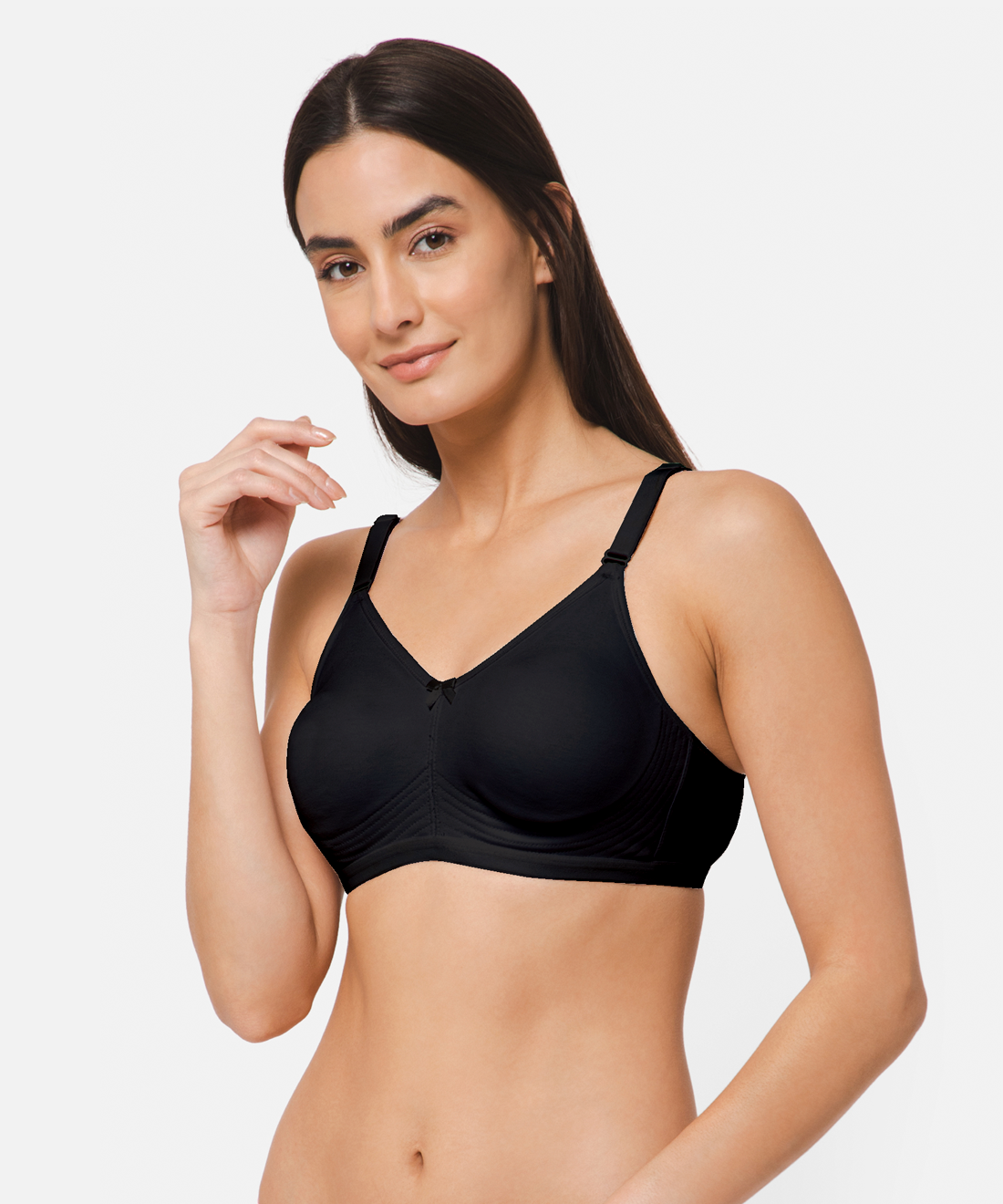 AUSM Willow - Padded Brassiere | Molded Cup for High Coverage | Soft Padded for Superior Comfort | Suitable for T-Shirt & Western Wear