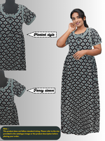 Cotton FROCK Model Casual Wear Nighties | Stylish Pleated Frock Style | Multipurpose Nighties | Pregnancy Wear | Pleated Model | Stylish Nighties for Stylish Women (MW)
