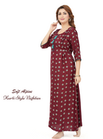 Buy Alpine KURTI Style Nighties Online