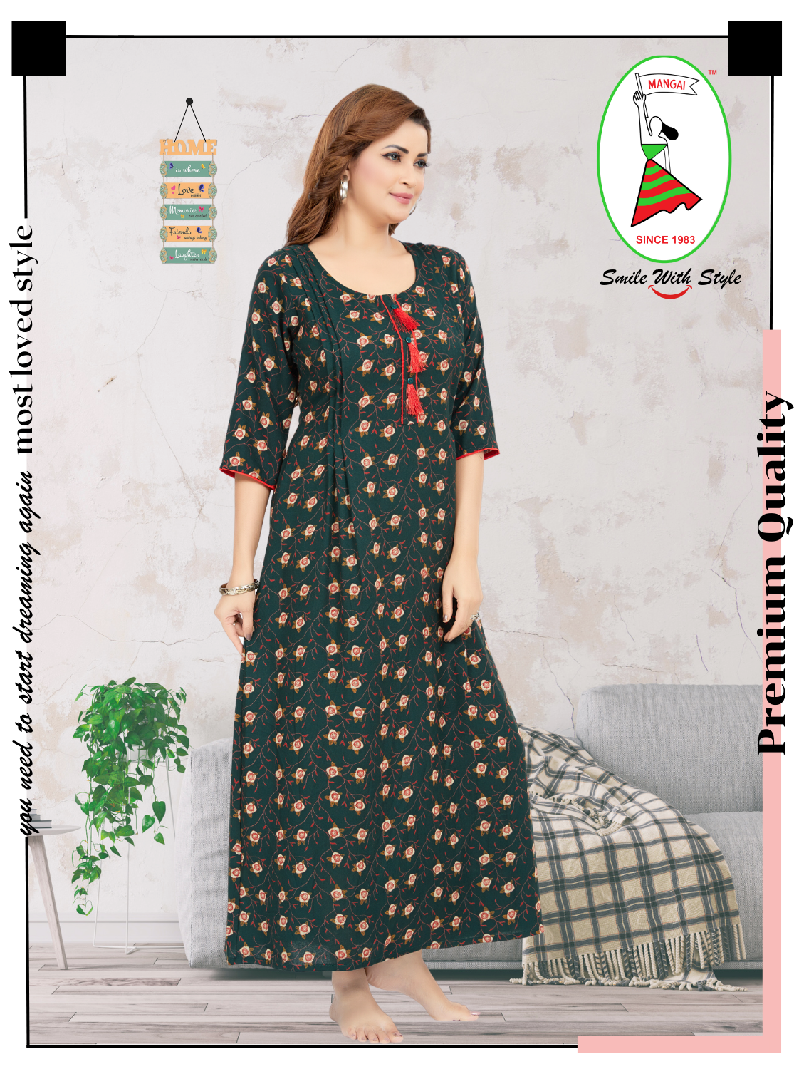 Buy Alpine KURTI Style Nighties Online