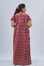 Casual Wear Cotton FROCK Model Nighties