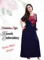 Buy KARACHI Embroidery Nighties Online