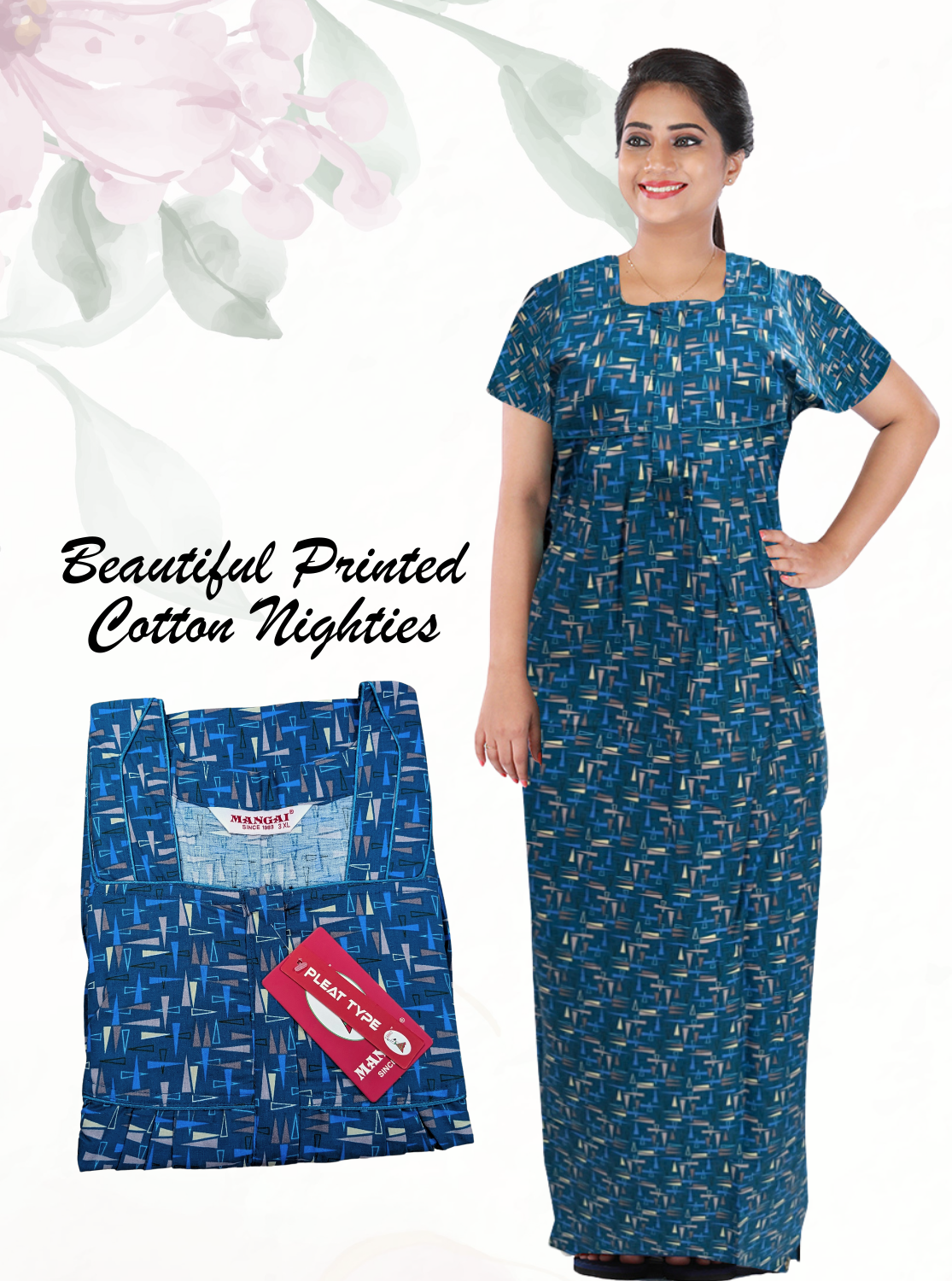 Fresh Arrivals ONLY MINE 4-IN-ONE Mom's Wear - Soft & Smooth Rayon | Maternity | Feeding | Maxi | Long Frock | Casual Wear