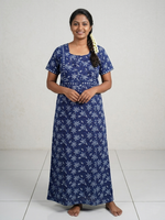 Cotton FROCK Model Casual Wear Nighties | Stylish Pleated Frock Style | Multipurpose Nighties | Pregnancy Wear | Pleated Model | Stylish Nighties for Stylish Women (PWC)