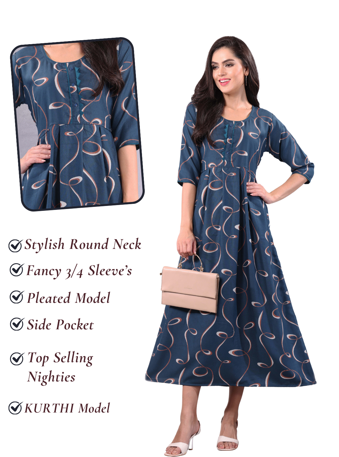 Kurti Model Nighties Online