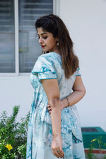 Stylish Arrivals Rayon Gathering Frock Model Night Gown's | Front Adjustable Gathering Style Rope Rope | Double Layer Sleeve | Trending Collection's for Stylish Women's (GFK)